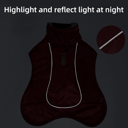Reflective Warm Dog Jacket for Autumn and Winter: Ultimate Protection for Your Large Dog