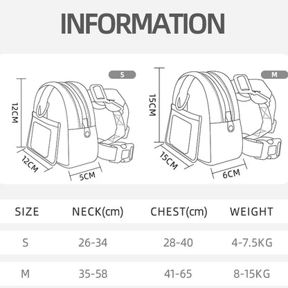New Cat Backpack: Outdoor Anti-Breakaway Traction Cat Backpack