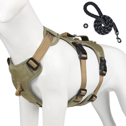 Dog Traction Rope and Chest Harness: Ultimate Safety and Comfort for Your Large Dog