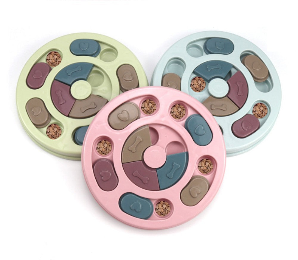 New Dog Educational Toys | Interactive Slow-Eating Dog Bowl to Relieve Boredom