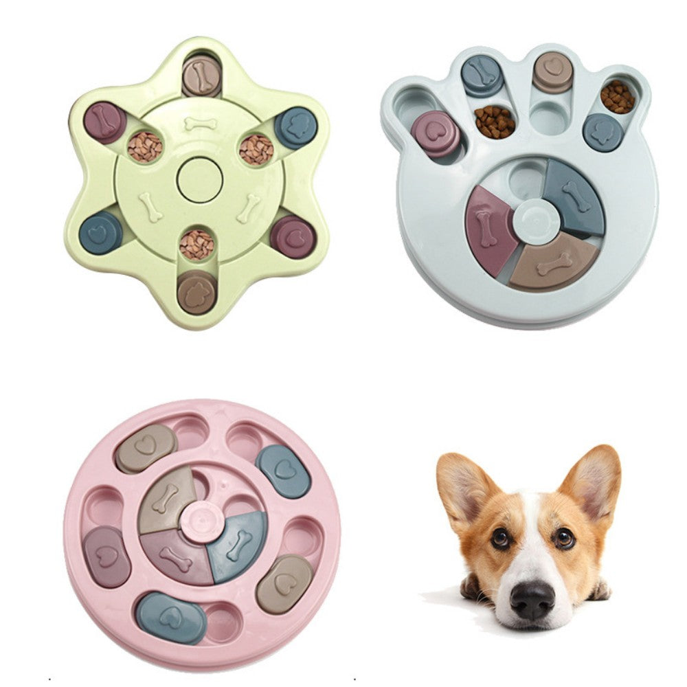 New Dog Educational Toys | Interactive Slow-Eating Dog Bowl to Relieve Boredom