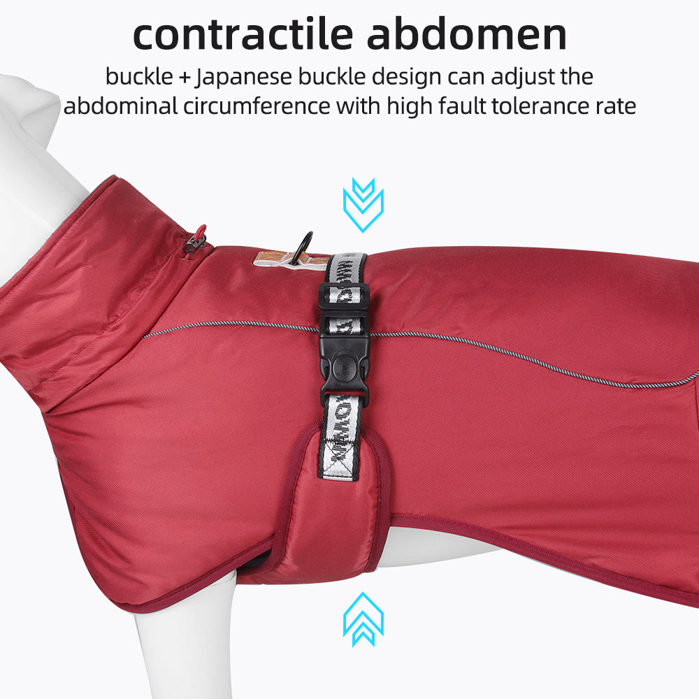 Reflective Warm Dog Jacket for Autumn and Winter: Ultimate Protection for Your Large Dog