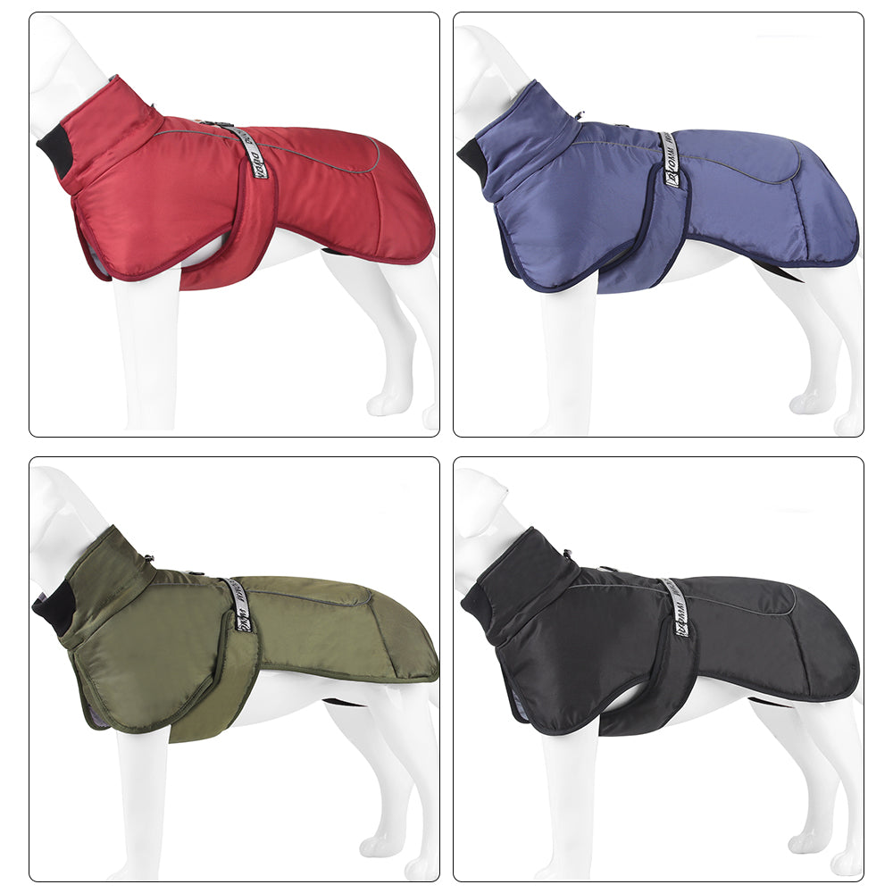 Reflective Warm Dog Jacket for Autumn and Winter: Ultimate Protection for Your Large Dog